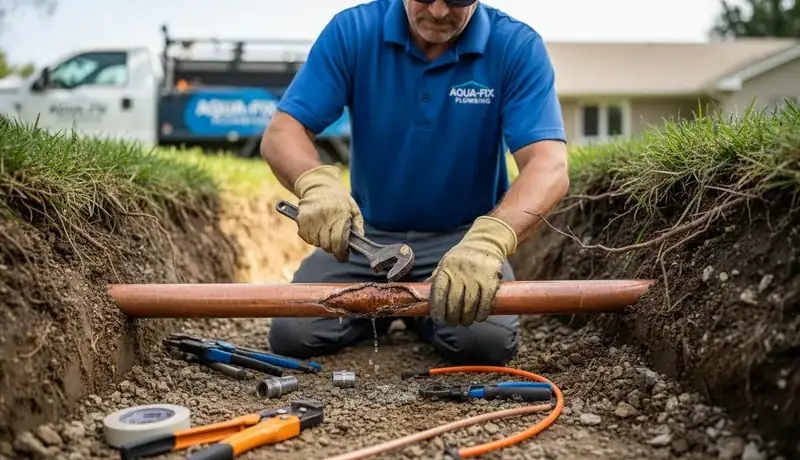 Expert Plumbing Pro - main-water-line-repair